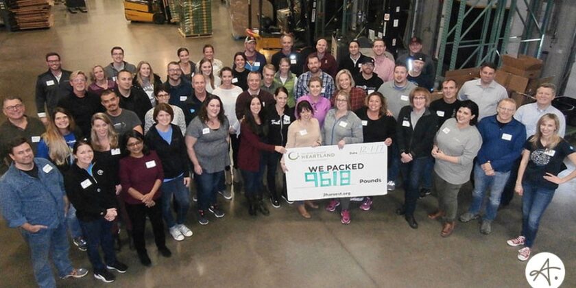 We packed nearly 10,000 pounds of food for Minnesota families