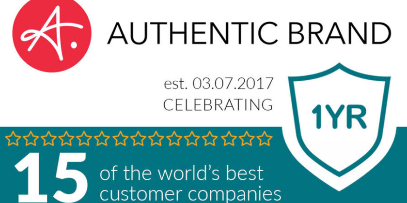 Celebrating Authentic Brand’s 1-Year Bizversary!
