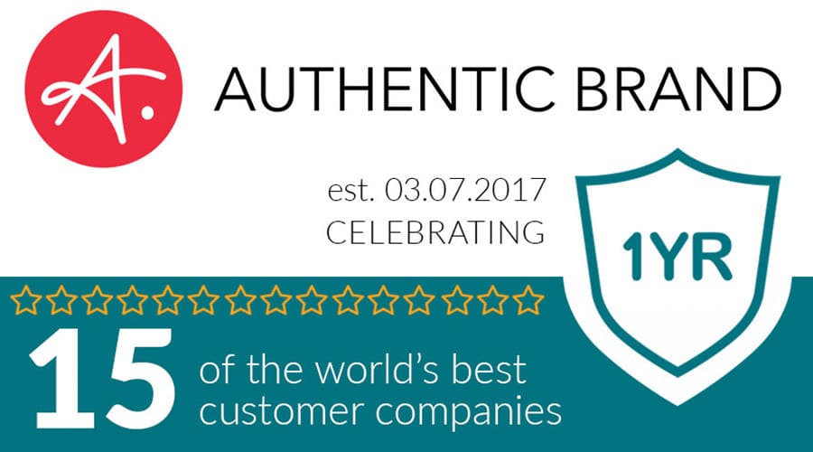 Celebrating Authentic’s 1-Year Bizversary!