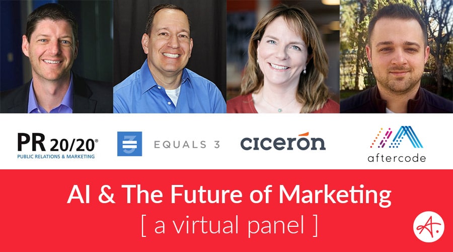 AI & The Future of Marketing: Four experts share their insight on artificial intelligence and its potential impact