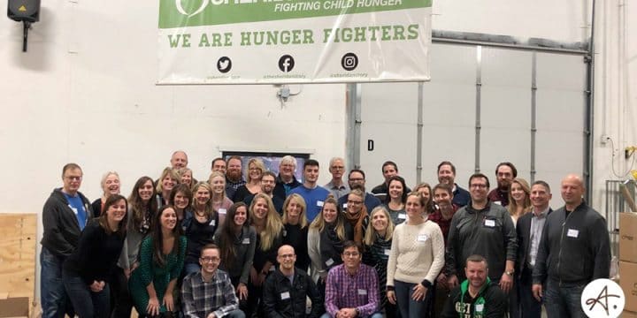 We helped prepare 1,650 bags of food for kids across the Twin Cities!