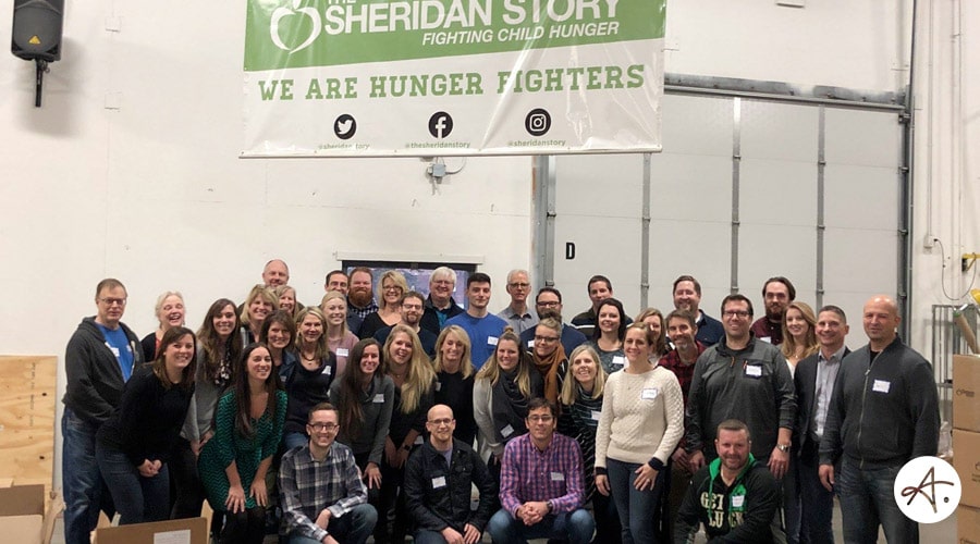 We helped prepare 1,650 bags of food for kids across the Twin Cities!