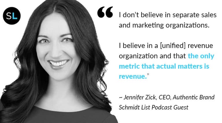 Jennifer Zick Makes Guest Appearance on The Schmidt List Podcast