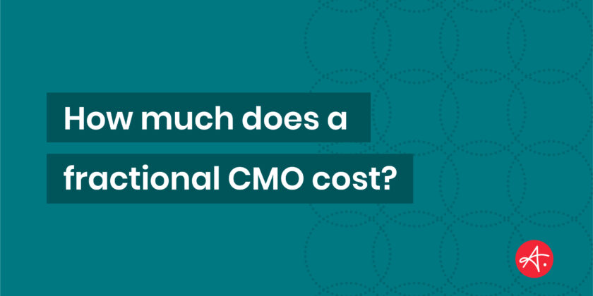 How much does a fractional CMO cost?