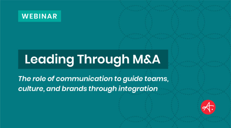 Leading through M&A