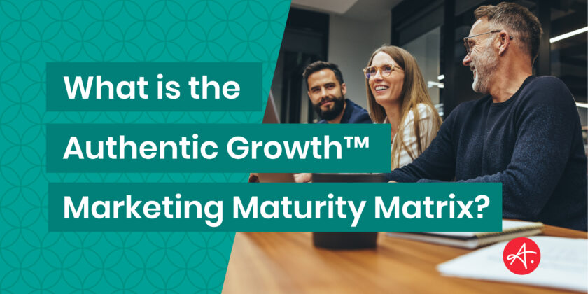 What is the Authentic Growth™ Marketing Maturity Matrix?