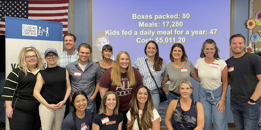 We helped pack 17,280 meals!