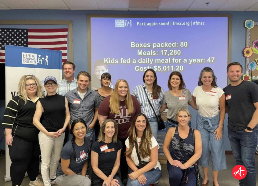 Authentic Two or More volunteers at FMSC