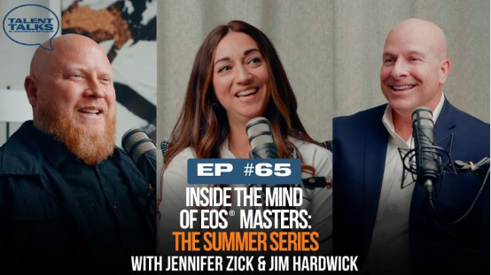 Talent Talks podcast featuring Jennifer Zick