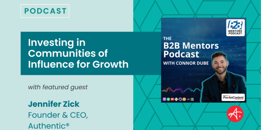 B2B Mentors Podcast Featuring Jennifer Zick