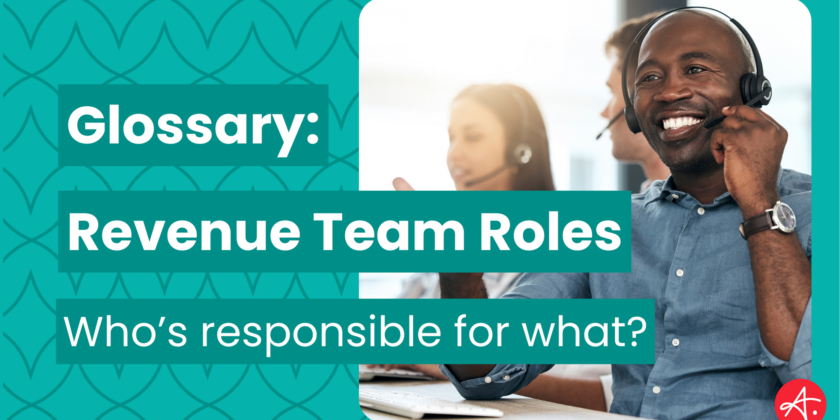Glossary: Revenue Team Roles