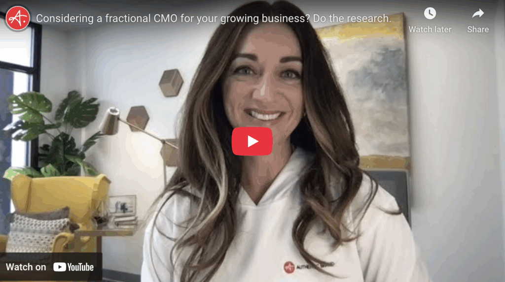 Considering a Fractional CMO For Your Business?