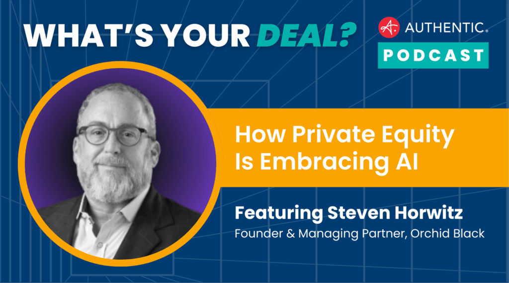 How Private Equity is Embracing AI with Steven Horwitz