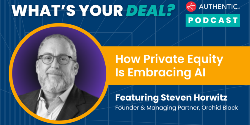 How Private Equity is Embracing AI with Steven Horwitz