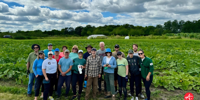 We served at one of Minneapolis/St. Paul’s greatest treasures: The Minnesota Landscape Arboretum!