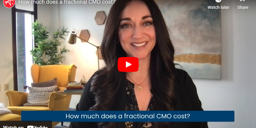 How much does a fractional CMO cost? 