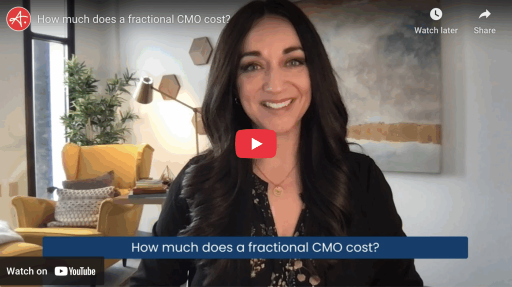 How much does a fractional CMO cost? 
