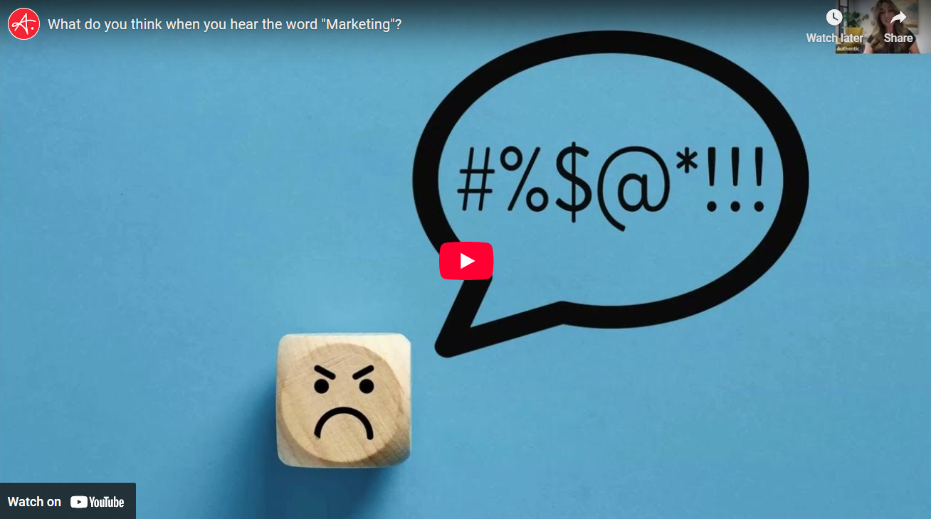 What do you think when you hear the word “Marketing”?