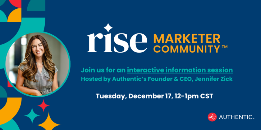 RISE Marketer Community™ Informational Session Recap