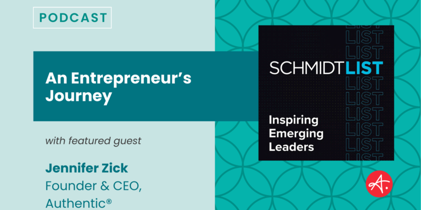 Jennifer Zick Makes Guest Appearance on The Schmidt List Podcast