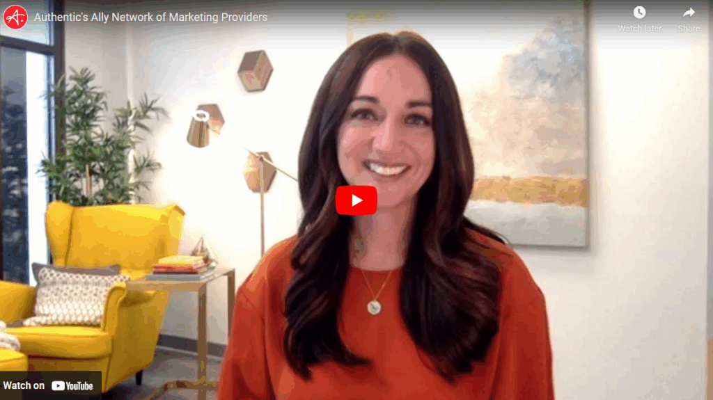 Authentic’s Ally Network of Marketing Providers