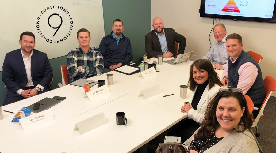 Authentic at debut Coalition9 cohort event