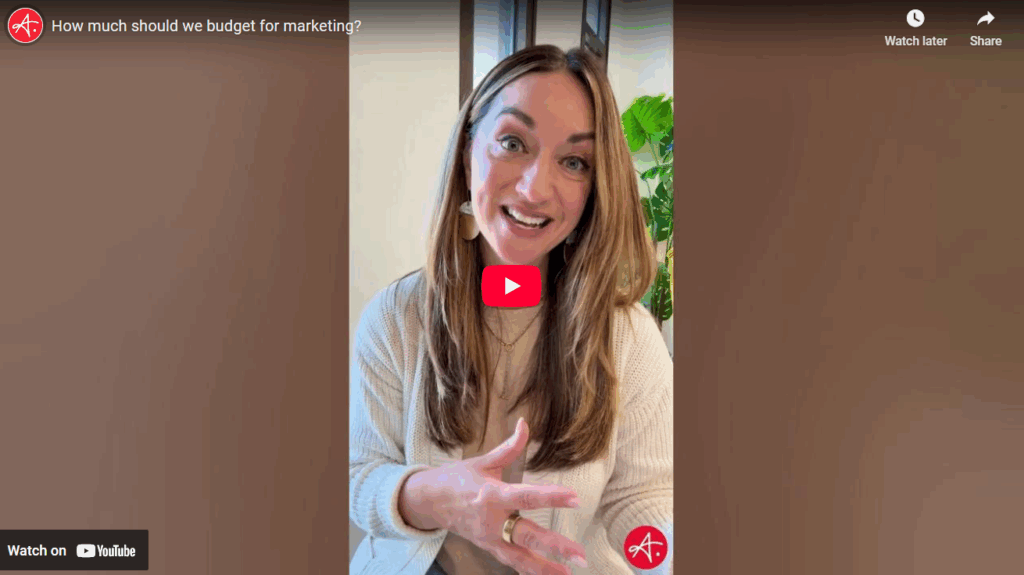 How much should we budget for marketing?