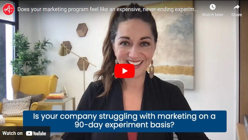 Does your marketing program feel like an expensive, never-ending experiment?