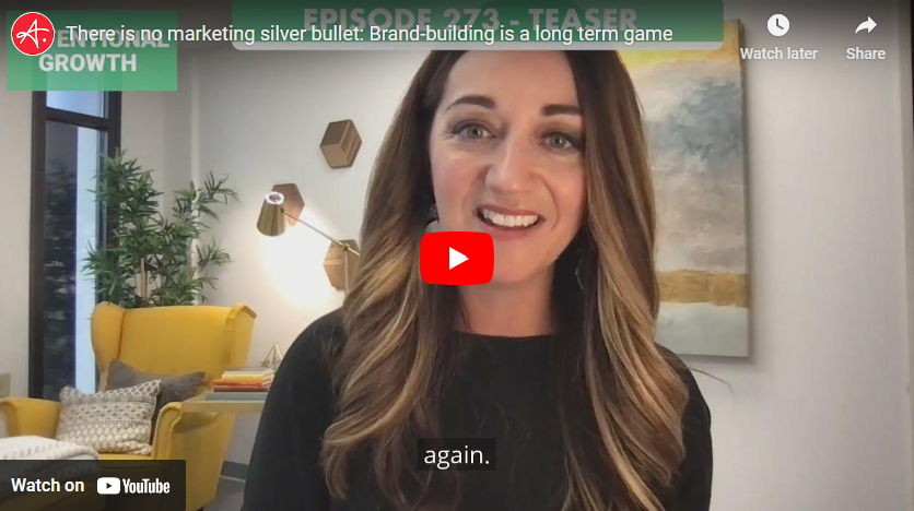 There is no marketing silver bullet: Brand-building is a long term game