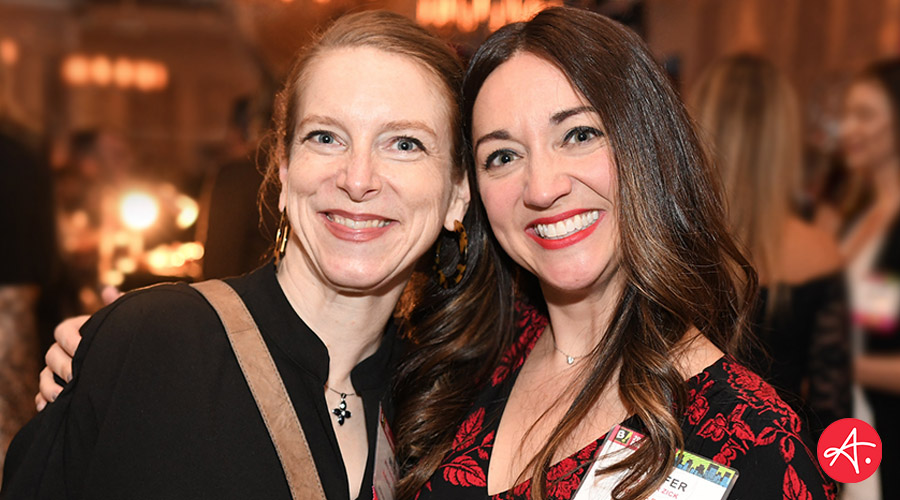 Meg Van Sloun and Jennifer Zick