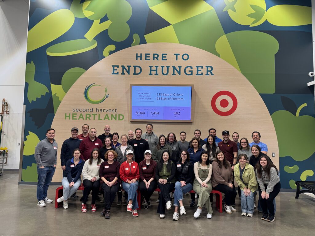 We packed almost 9,000 pounds of food for our community!